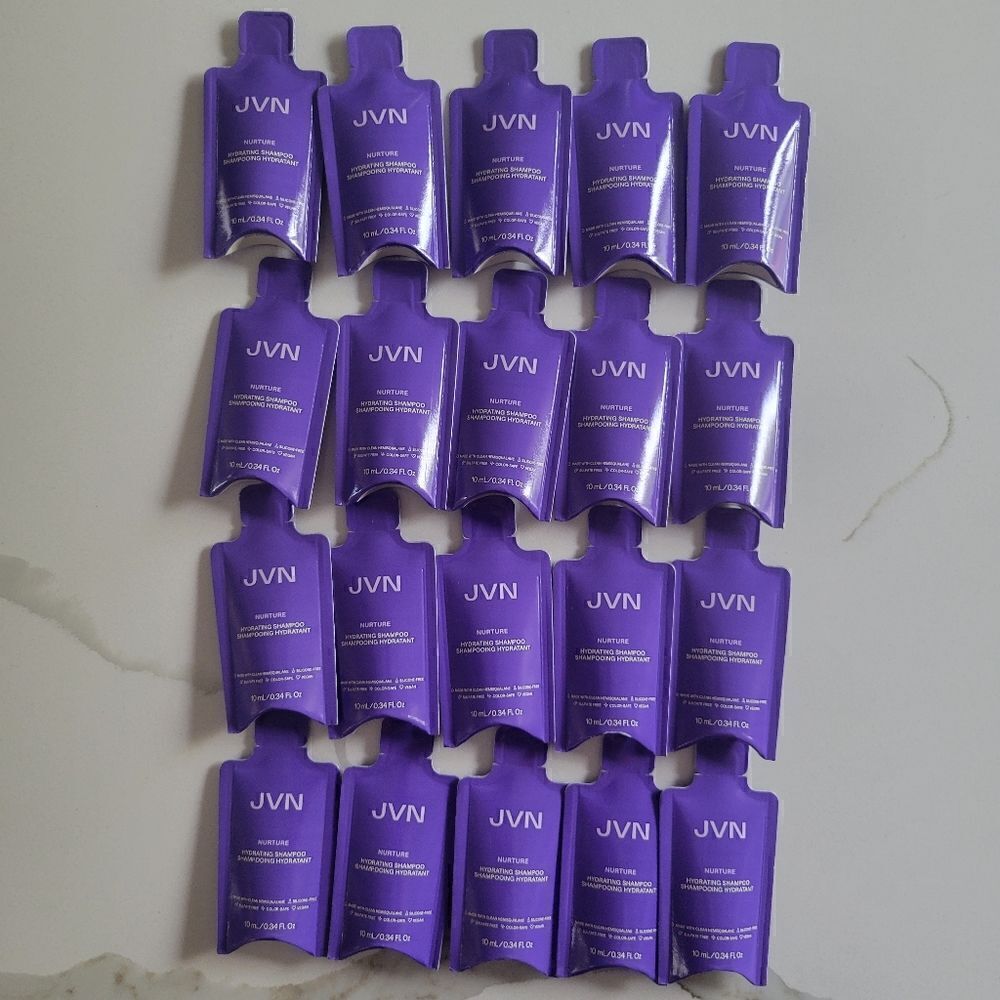 JVN Nurture Hydrating Shampoo 20x10ml 200ml NEW